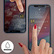 X-One Film pour iPhone 12 / 12 Pro Verre Trempé 9H Biseauté Antichoc Transparent pas cher
