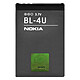Nokia Batterie Original Nokia BL-4U pour Nokia Asha 503/Nokia Asha 515/Nokia Asha 311 Batterie Originale 1110mAh Modèle BL-4U
