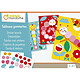 AVENUE MANDARINE Boîte créa, Tableaux gommettes Chenilles Pastille ou gommette