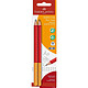 FABER-CASTELL Set de 2 Crayons Jumbo GRIP TWO TONE Coloris Aléatoire Crayon