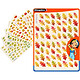 CLÉOPÂTRE Gommettes Autocollantes feuilles d'arbres – 2 couleurs – 8 feuilles (476 stickers) Pastille ou gommette