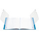 Avis CLAIREFONTAINE Cahier piqué Koverbook 24x32cm 48 pages grands carreaux PP transparent - Rouge