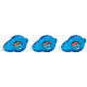 TIPP-EX Ruban correcteur Easy Refill bleu transparent 5mm x 14m x 3 Roller correcteur