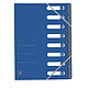 OXFORD Trieur TopFile+ 8 Positions A4 avec Elastique Couv Multistrat Couloris Aléatoire Trieur