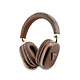 Guess Casque Audio Sans Fil Stéréo Bluetooth 5.3 Motif 4G Triangle Marron