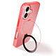Avis Avizar Coque MagSafe pour iPhone 16 Plus Antichoc avec Support Pliable Rouge