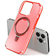 Acheter Avizar Coque MagSafe pour iPhone 13 Pro Max Antichoc avec Support Pliable Rouge