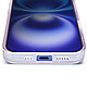 Avizar Coque MagSafe pour iPhone 16 Plus Dos Cristal Color Violet pas cher