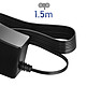 Avis Akyga Chargeur Universel pour Tablette 5V 2A avec prise 2,5 x 0,7 mm Noir