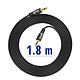 Acheter Akyga Câble Audio Auxiliaire Jack 3.5mm vers Jack 3.5mm 1.8m Noir