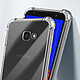 Acheter Avizar Coque pour Samsung Galaxy J4 Plus Antichoc Flexible Coins renforcés Transparent