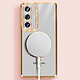Avizar Coque Diamant pour Samsung Galaxy S24 FE MagSafe Contour Strass Dorée pas cher