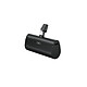 Force Power Powerbank 5000 mAh PD 20W avec Connecteur USB-C Intégré et Indicateurs LED Noir