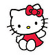 Hello Kitty - Coussin Hello Kitty Red Dress 36 cm Coussin Hello Kitty Red Dress 36 cm.