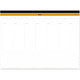 RHODIA Sous-Main Semainier Entoilé - A3+ - 42 x 30,9 cm - 60 Feuillets Détachables Sous-main