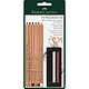 FABER-CASTELL Set 9 Pièces Pitt Monochrome Feutre à pointe fine