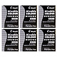 PILOT Boite de 6 Cartouches d'encre pour stylo Parallel Pen Noir x 6 Cartouche d'encre