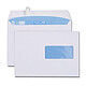 GPV Boîte de 500 enveloppes blanches C5 162x229 90 g/m² fenêtre 45x100 Enveloppe