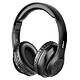 Inkax Casque Bluetooth avec Microphone et Boutons Contrôles Noir Casque audio sans fil Inkax avec un équilibre sonore exceptionnel, idéal pour savourer vos contenus préférés