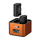 HAHNEL ProCube3 Chargeur compatible avec Sony NP-BX1. NP-FW50. NP-FZ100 MATERIEL PROVENANCE FRANCE. Emballage securisé de vos commandes. Livré avec Facture dont TVA.