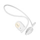 LinQ Écouteurs Sans Fil Sport Design Ouvert Tour de Cou Commandes Tactiles Blanc - Écouteurs sans fil blanc LinQ avec un design ouvert révolutionnaire qui vous permet de plonger dans votre musique tout en restant pleinement conscient de votre environnem