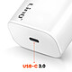 Avis LinQ Chargeur Secteur USB-C 45W Power Delivery 3.0 Charge Rapide Blanc