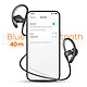Avis LinQ Écouteurs Bluetooth Sport Tour de cou , Portée 40m Noir