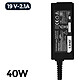 LinQ Chargeur Secteur pour PC pour Samsung Galaxy 40W Embout 5.5 x 3.0 mm Noir pas cher