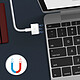 LinQ Chargeur Mural MagSafe 2 pour MacBook Air 45W Charge Rapide Compact A2-45 Blanc pas cher