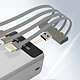 Avis LinQ Batterie Secours 25800mAh Câble 4 en 1 Amovible et Sortie USB Compact Blanc
