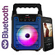 Avis LinQ Enceinte lumineuse Bluetooth Compatible Micro, Bleu
