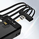 Avis LinQ Batterie Secours 25800mAh Câble 4 en 1 Amovible et Sortie USB Compact Noir