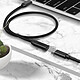 Avis Ugreen Câble d'extension USB-C Mâle vers USB-C Femelle 50cm Multifonctions Noir