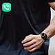 Acheter North Edge Montre connectée Tactile Écran rond HD Bracelet en silicone Noir