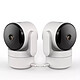 Daewoo IP506P - Lot de 2 Caméras Connectées Intérieures WiFi - Motorisées 360°, Full HD, Vision Nocturne & Mode Vie Privée Découvrez notre nouvelle caméra IP506P, dotée d'une connexion Wifi, et facile à installer et qui se referme sur elle-même pour preserver votre intimité.