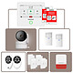 Daewoo - Alarme Maison WiFi + GSM Sans Fil Touch AM340 - Sans Abonnement - Kit Complet avec Caméra Full HD - Contrôle Smartphone Protégez votre maison avec une alarme intelligente et une caméra intérieure Full HD incluse.