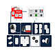 Daewoo - Alarme maison sans fil avec écran tactile 7'' AM352 - 1 caméra extérieure autonome et 1 intérieure et 15 accessoires - Sans abonnement Un pack alarme sans fil et sans abonnement pour sécuriser efficacement votre domicile. Installez librement la caméra W503 totalement sans fil dans votre jardin.