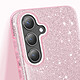 Acheter Avizar Coque Paillette pour Samsung Galaxy S24 et S25 Silicone Ultra fine Rose