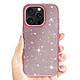 Avizar Coque à Paillettes pour iPhone 16 Pro Antichoc Scintillant pas cher