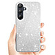 Avizar Coque Paillette pour Samsung Galaxy A35 Silicone Ultra fine Argent pas cher