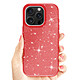 Avizar Coque à Paillettes pour iPhone 16 Pro Antichoc Scintillant pas cher