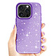 Avizar Coque à Paillettes pour iPhone 16 Pro Antichoc Scintillant pas cher