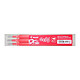 PILOT Set de 3 Recharges friXion Ball (BLS-FR7) Rouge x 12 Recharge pour stylo roller