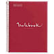 MIQUELRIUS Cahier à spirale 'Notebook EMOTIONS', A4, rouge Cahier