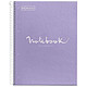 MIQUELRIUS Cahier à spirale 'Notebook EMOTIONS', A4, lavande Cahier