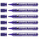 EDDING Marqueur Permanent 2000C Violet Pointe Ronde 1,5-3 mm x 6 Marqueur permanent