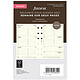 FILOFAX Pocket Semaine sur deux pages - français - 2026 cotton cream Recharge Filofax