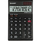 SHARP Calculatrice table EL-124 TWH Solaire/Pile LCD 12Chiffres Calculatrice de bureau