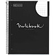 MIQUELRIUS Cahier à spirale 'Notebook EMOTIONS', A4, noir Cahier