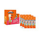 CLÉOPÂTRE Boîte de 12 bâtons de colle TRANSPARENTE 'Cléostick' Adhésive en 8 gr Bâton de colle